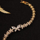 Ninfa Flower Diamond Bracelet